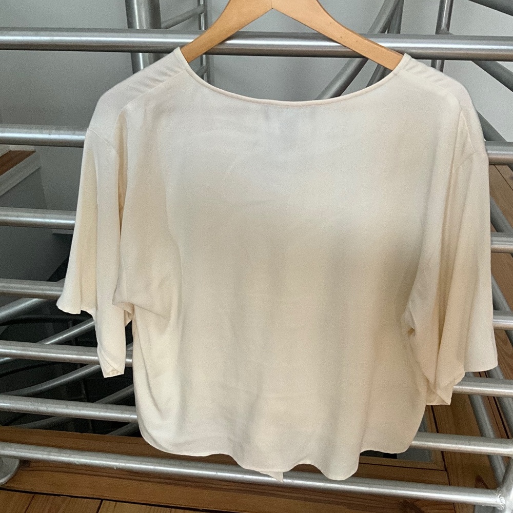 Front Tie blouse